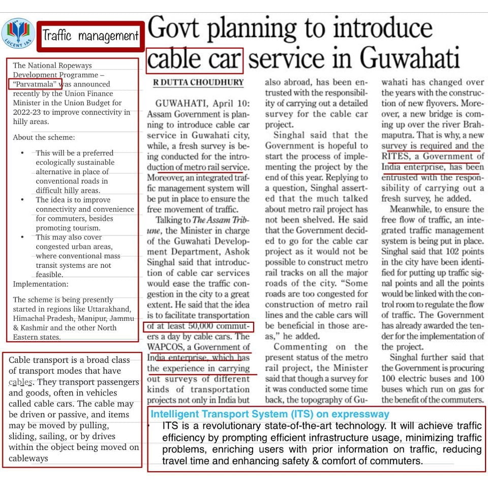 Download: Daily Current Affairs by Lucent IAS 11 April 2022 5 Assam Tribune Compilation and Current Affairs by Lucent IAS