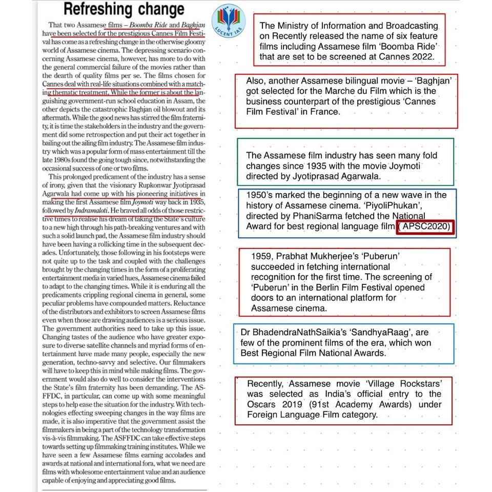 Assam Tribune Analysis_Daily Current Affairs_ Lucent IAS