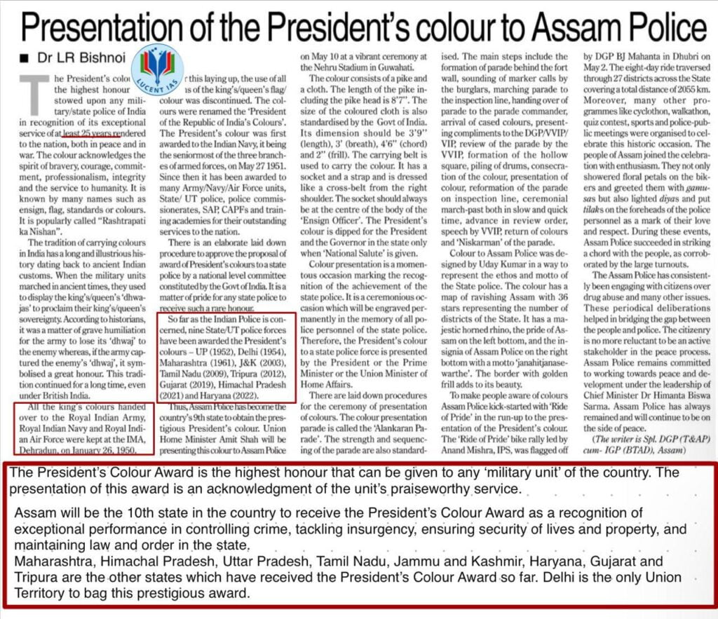 Assam Tribune Analysis & Current Affairs Compilation by Lucent IAS (10 May 2022)