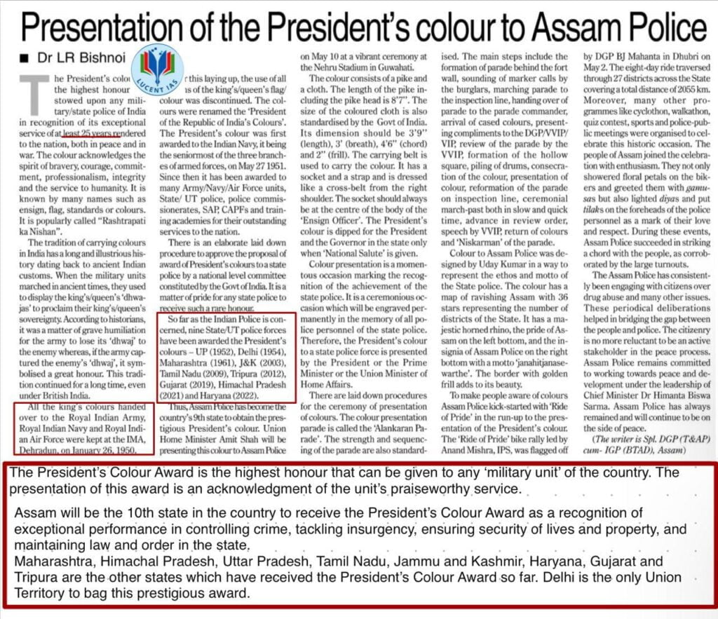 Assam Tribune Analysis & Current Affairs Compilation by Lucent IAS (10 May 2022)