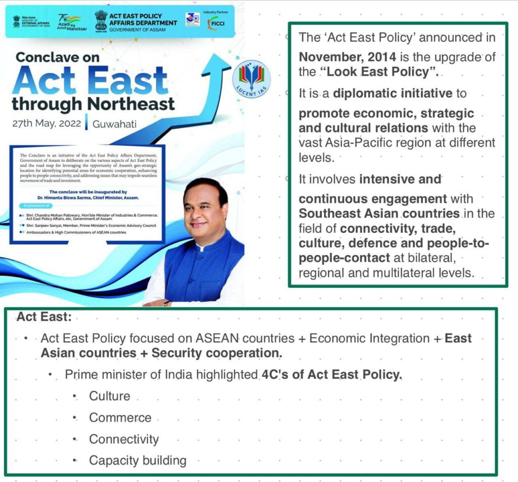 Act East Polict_Assam Tribune Compilation_Current Affairs _Lucent_IAS_26_May_2022_3