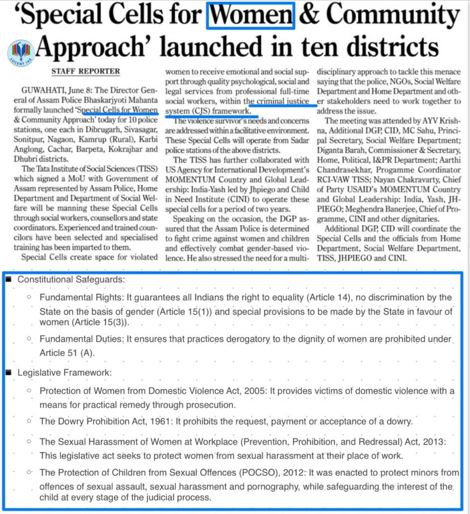 Download: Today's Current Affairs Compilation | Lucent IAS: The Best Coaching Institute for APSC CCE 3 Assam Tribune Analysis_9 June 2022_2_Download: Today's Current Affairs Compilation | Lucent IAS: The Best Coaching Institute for APSC CCE