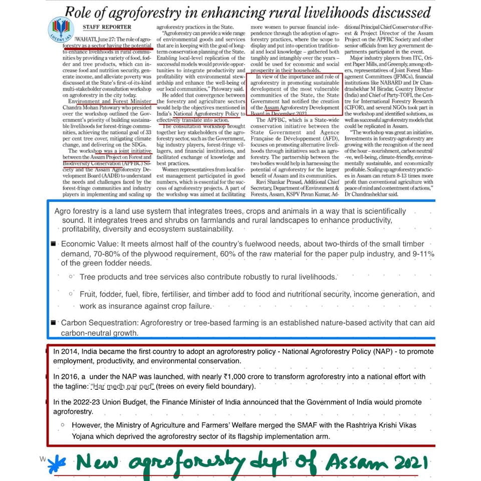 Download: Today's Current Affairs Compilation | Lucent IAS: The Best APSC Coaching Institute in Assam 13 The Assam Tribune Analysis_Lucent IAS_The Best APSC Coaching Institute_29_June_2022