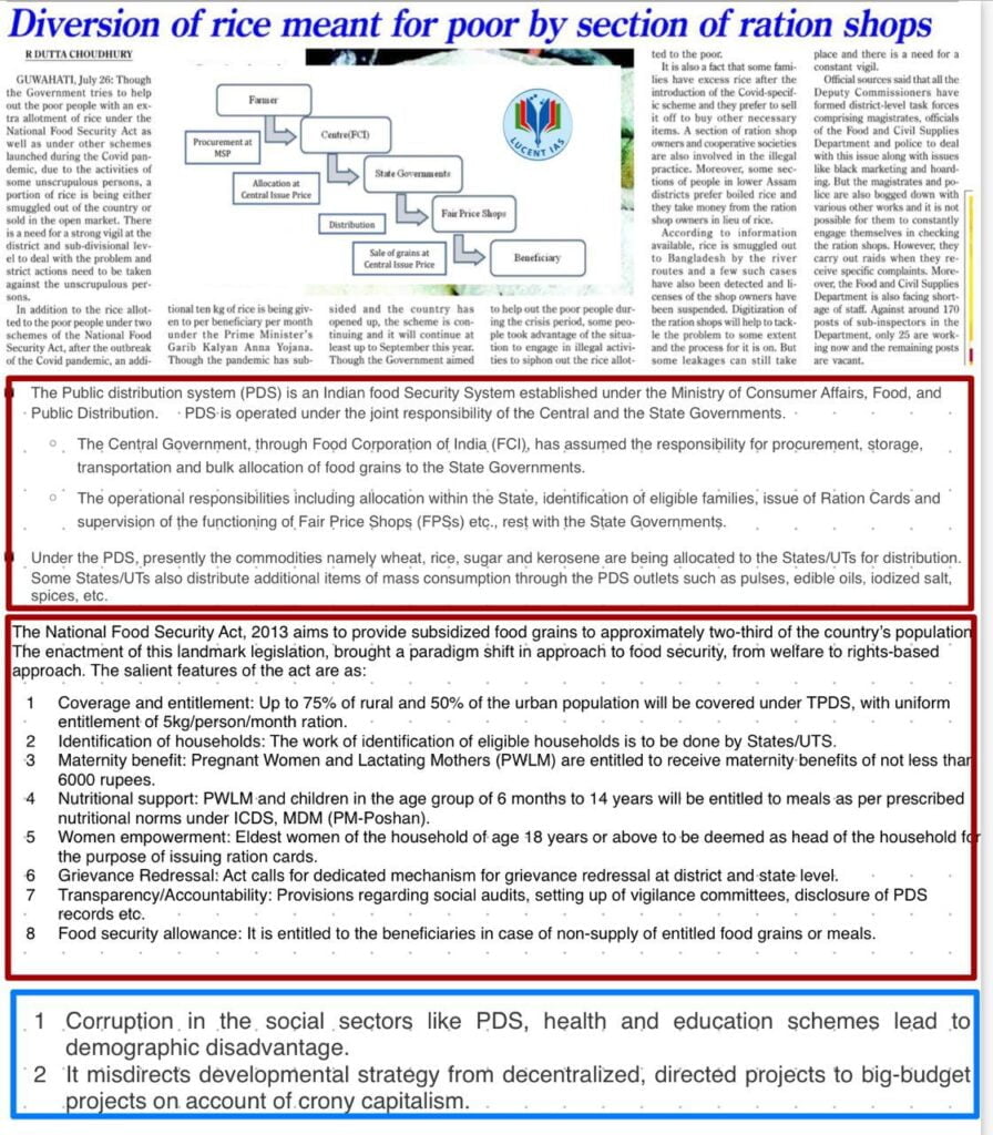 Download: Today's Assam Tribune Analysis & Current Affairs by Lucent IAS: A Leading Institute for APSC Coaching in Guwahati 6 The Assam Tribune Analysis_Lucent IAS_The Best APSC Coaching Institute_27 July_2022