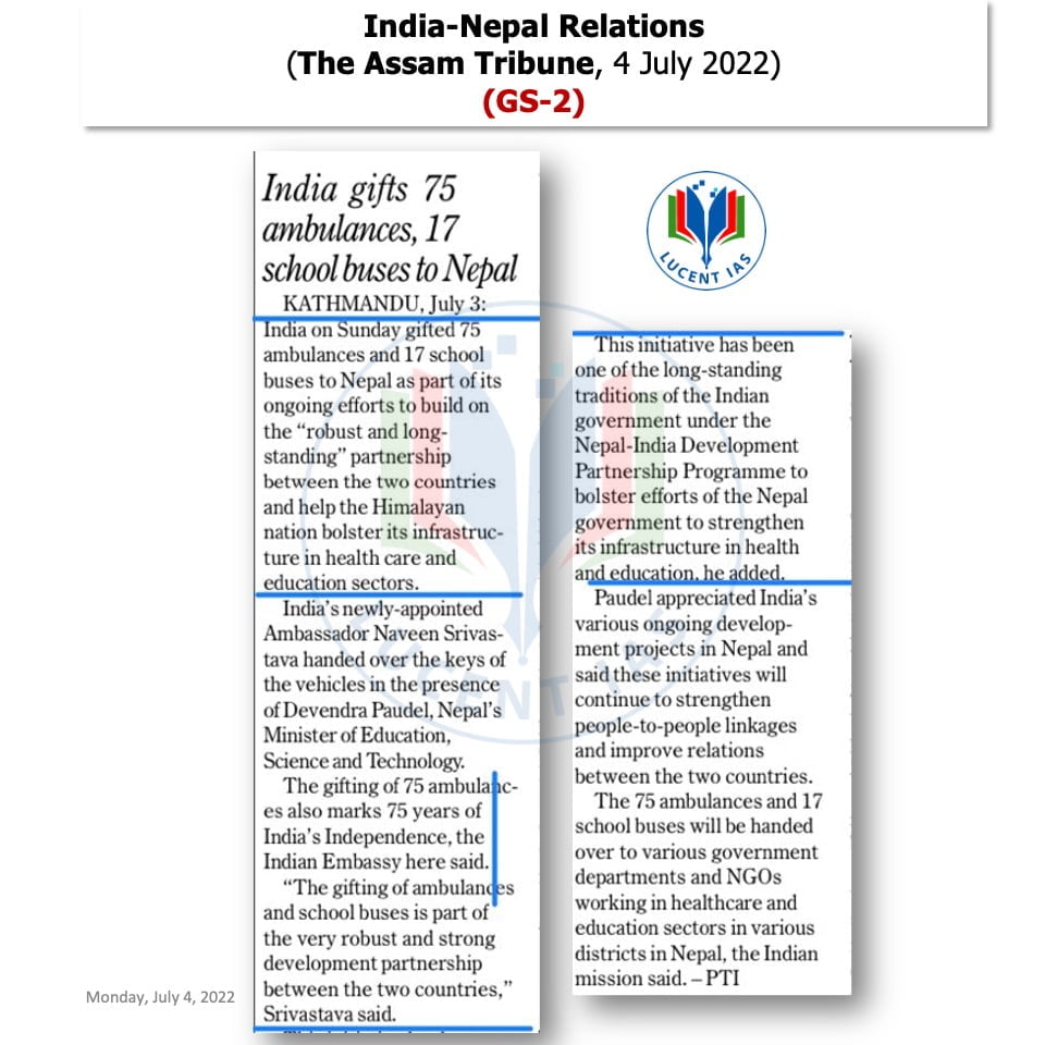 Download: Today's Current Affairs Compilation | Lucent IAS: The Best APSC Coaching Institute in Assam 9 The Assam Tribune Analysis_Lucent IAS_The Best APSC Coaching Institute_4 July_2022