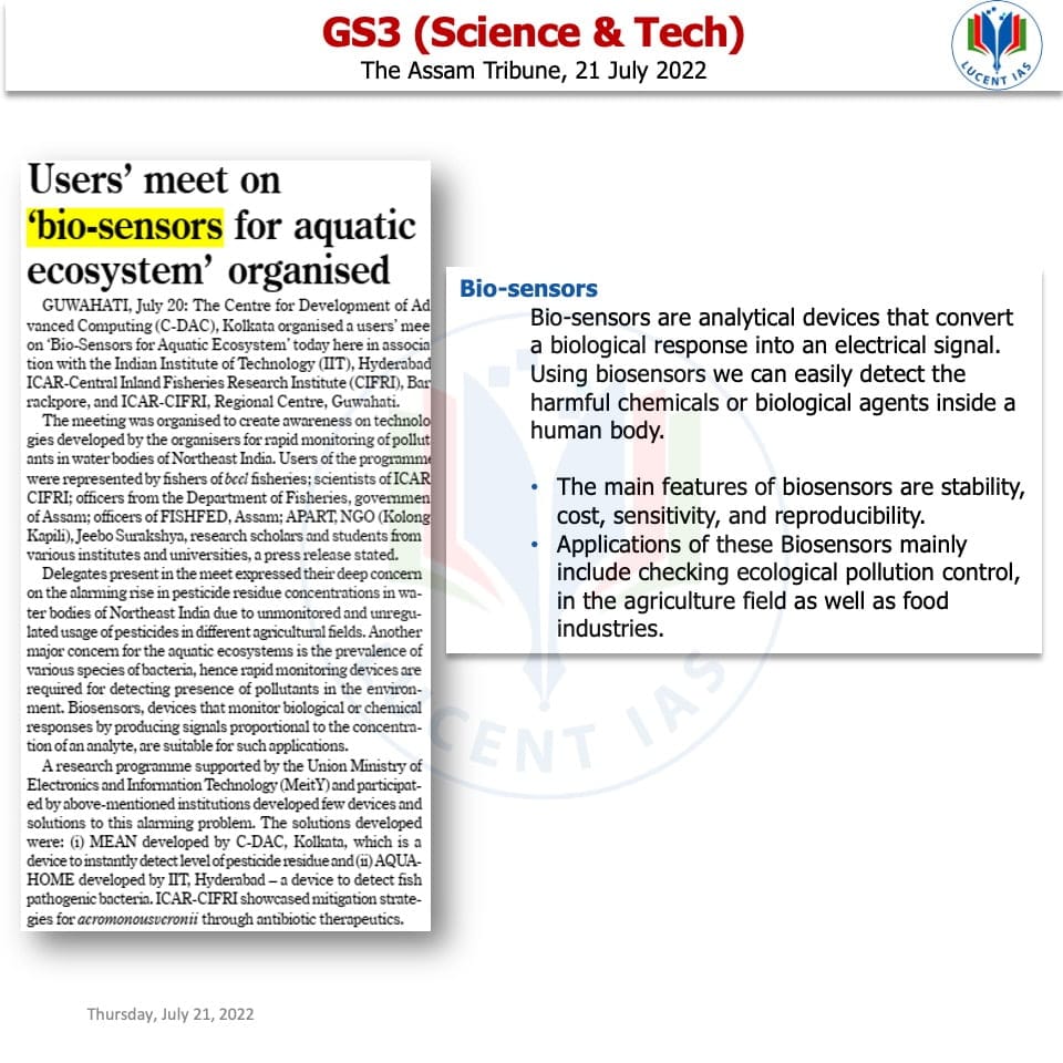 Download: Today's Current Affairs Compilation | Lucent IAS: The Best APSC Coaching Institute in Assam 9 The Assam Tribune Analysis_Lucent IAS_The Best APSC Coaching Institute_21 July_2022