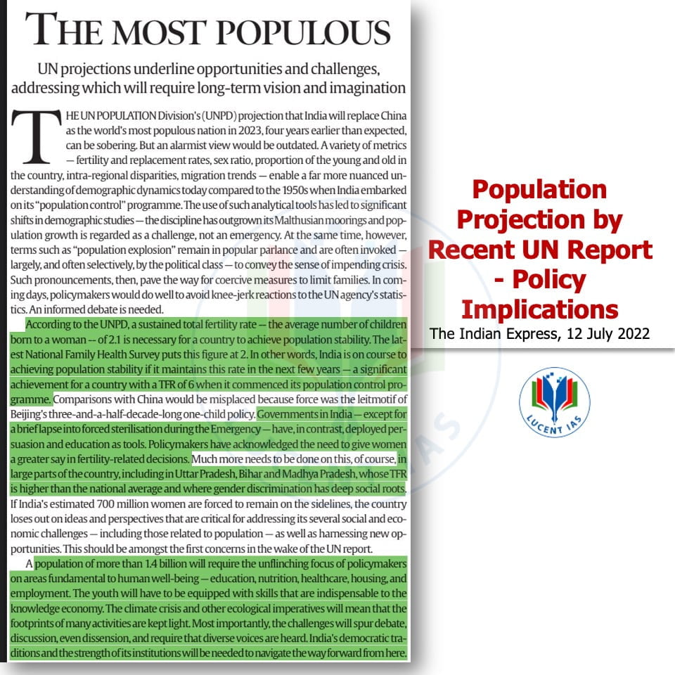 Download: Today's Current Affairs Compilation | Lucent IAS: The Best APSC Coaching Institute in Assam 9 The Indian Express Analysis_Lucent IAS_The Best APSC Coaching Institute__12 July_2022