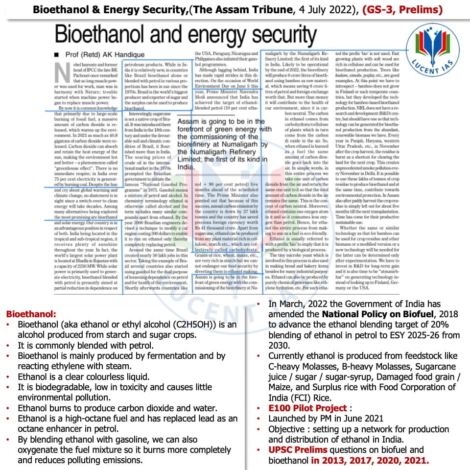 Download: Today's Current Affairs Compilation | Lucent IAS: The Best APSC Coaching Institute in Assam 10 The Assam Tribune Analysis_Lucent IAS_The Best APSC Coaching Institute_4 July_2022