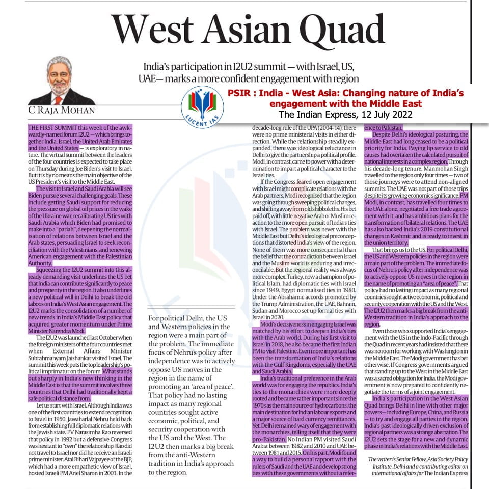 Download: Today's Current Affairs Compilation | Lucent IAS: The Best APSC Coaching Institute in Assam 10 The Indian Express Analysis_Lucent IAS_The Best APSC Coaching Institute__12 July_2022