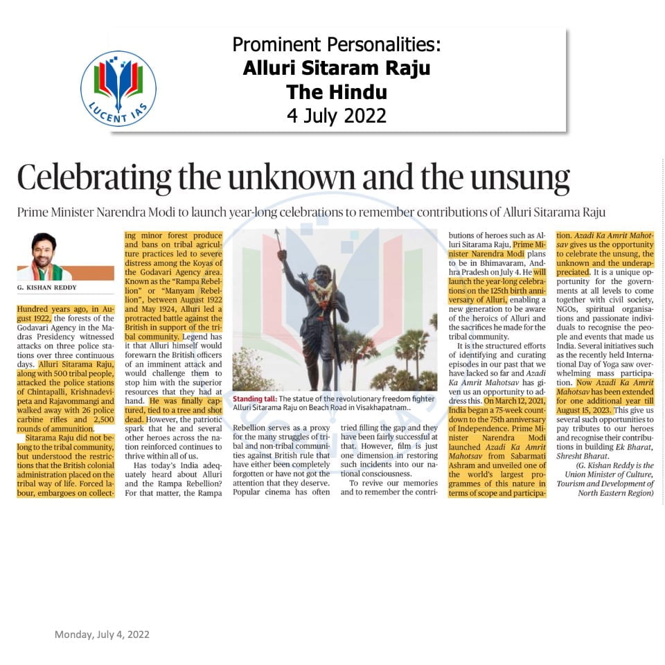 Download: Today's Current Affairs Compilation | Lucent IAS: The Best APSC Coaching Institute in Assam 14 The Hindu Analysis_Lucent IAS_The Best APSC Coaching Institute__4 July_2022