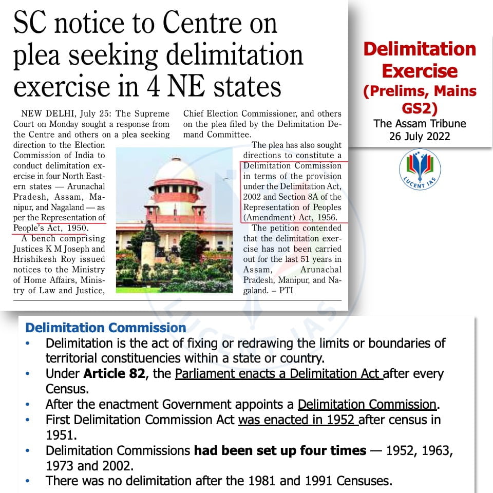 Download: Today's Assam Tribune Analysis & Current Affairs by Lucent IAS: A leading Institute for APSC Coaching in Guwahati 1 The Assam Tribune Analysis_Lucent IAS_The Best APSC Coaching Institute_26 July_2022