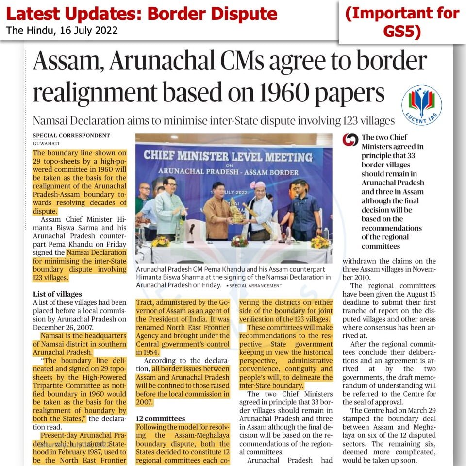 Download: Today's Current Affairs Compilation | Lucent IAS: The Best APSC Coaching Institute in Assam 2 The Hindu Analysis_Lucent IAS_The Best APSC Coaching Institute__16 July_2022