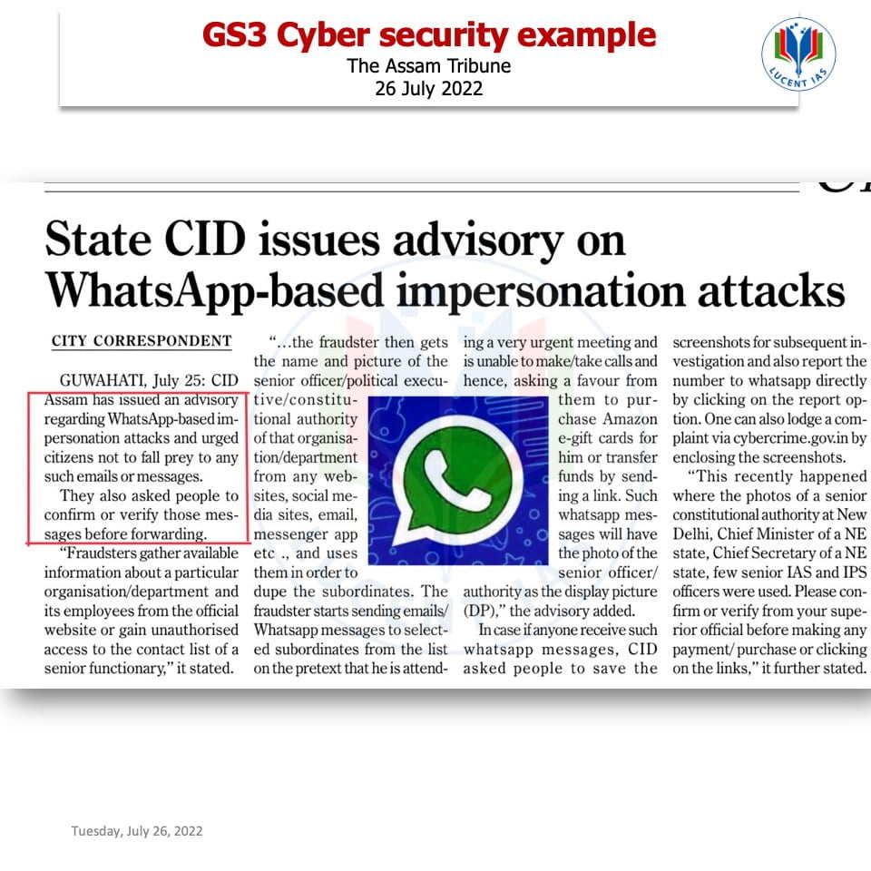 Download: Today's Assam Tribune Analysis & Current Affairs by Lucent IAS: A leading Institute for APSC Coaching in Guwahati 3 The Assam Tribune Analysis_Lucent IAS_The Best APSC Coaching Institute_26 July_2022