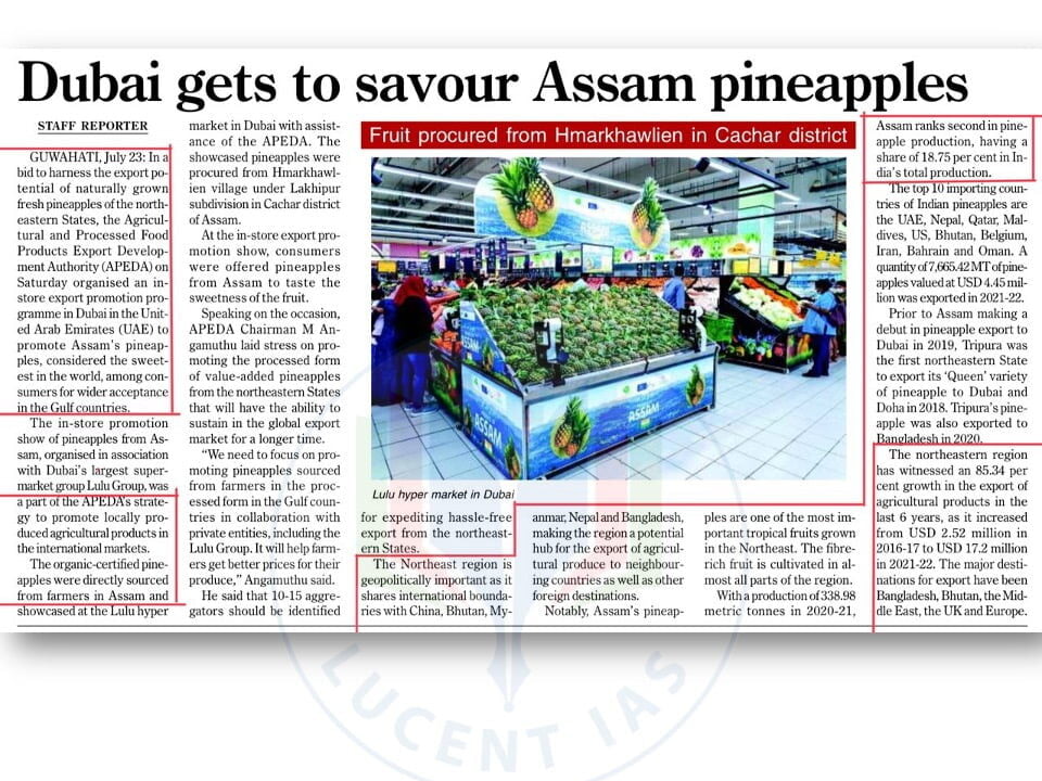 The Assam Tribune Analysis_Lucent IAS_The Best APSC Coaching Institute_24 July_2022