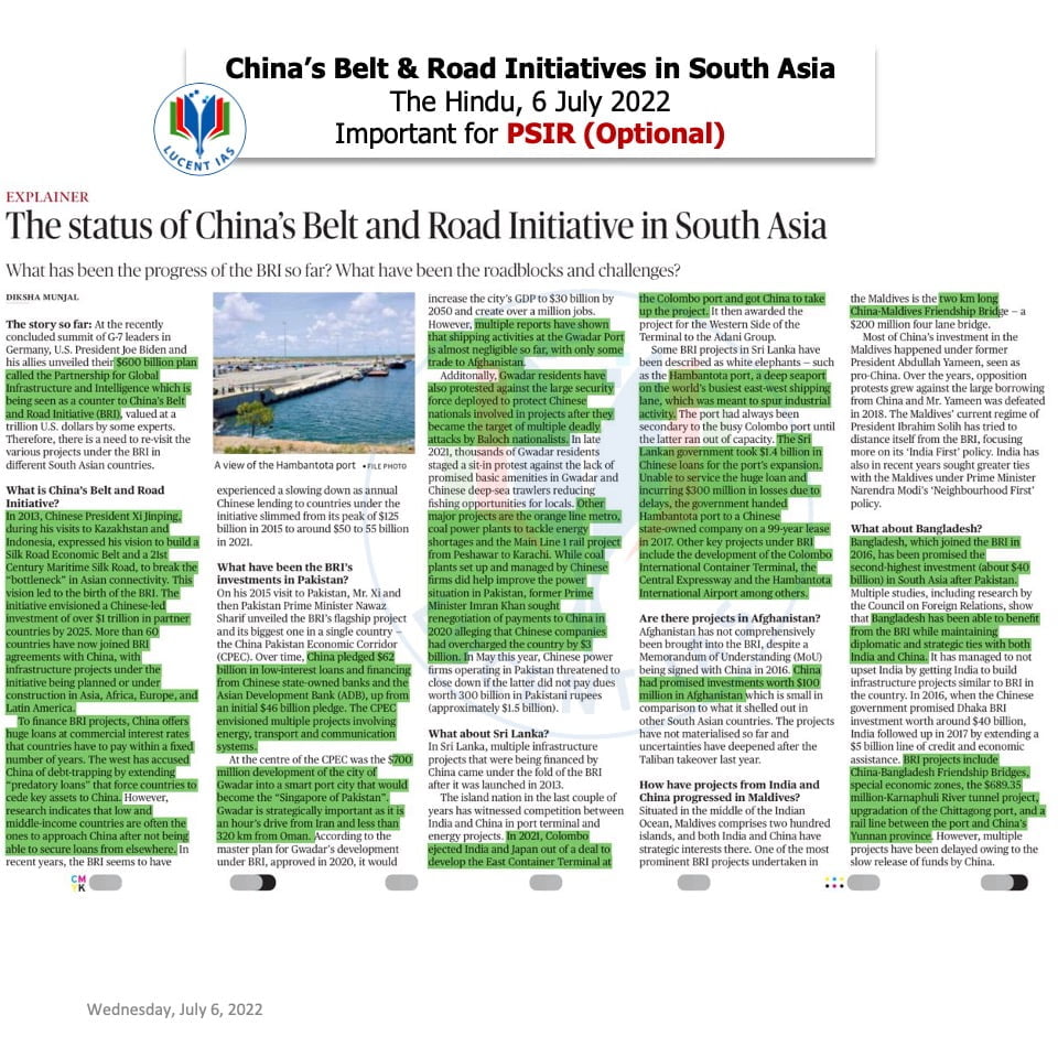 Download: Today's Current Affairs Compilation | Lucent IAS: The Best APSC Coaching Institute in Assam 8 The Hindu Analysis_Lucent IAS_The Best APSC Coaching Institute__6 July_2022