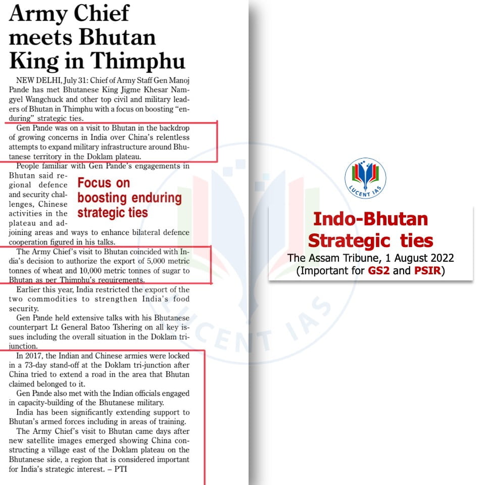 Download: Today's Assam Tribune Analysis & Current Affairs | Lucent IAS: Best APSC Coaching in Guwahati 2 The Assam Tribune Analysis_Lucent IAS_The Best APSC Coaching in Guwahati_1 August_2022