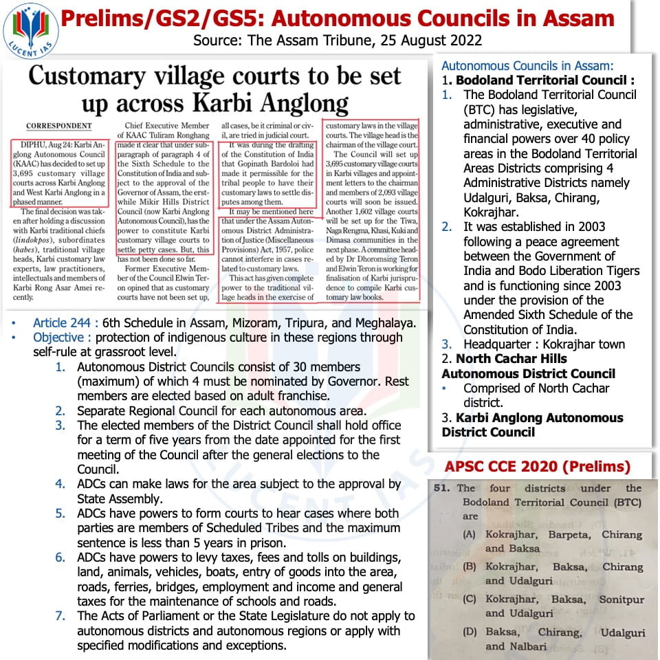 Download: APSC Current Affairs | Lucent IAS: The Best APSC Coaching Centre in Guwahati 4 Slide5 18