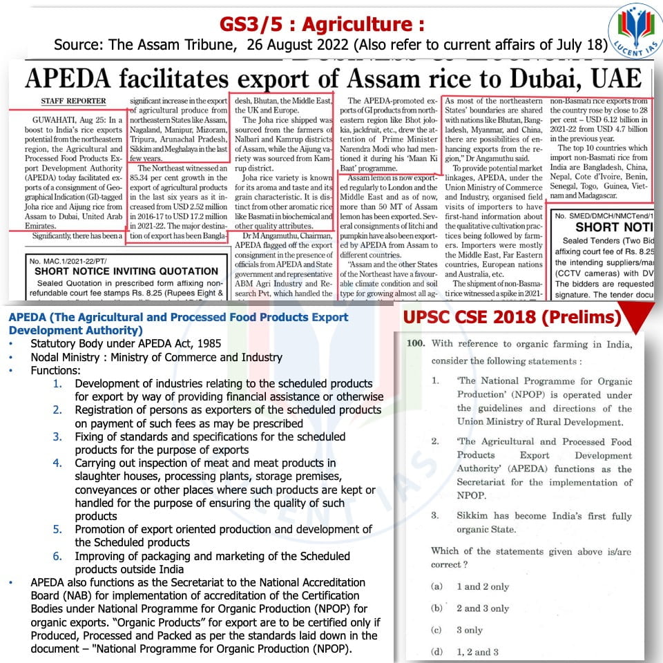 Download: Today's Current Affairs | Lucent IAS: Best APSC Coaching Centre in Guwahati 4 APSC Current Affairs_Assam Tribune_Lucent IAS_ Best APSC Coaching Centre in Guwahati_26 August_2022