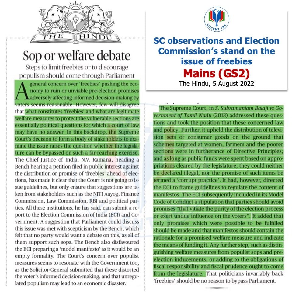 Download: Today's Assam Tribune Analysis & Current Affairs | Lucent IAS: Best APSC Coaching in Guwahati 5 The Hindu Analysis_The Best APSC Coaching in Guwahati_5 August_2022