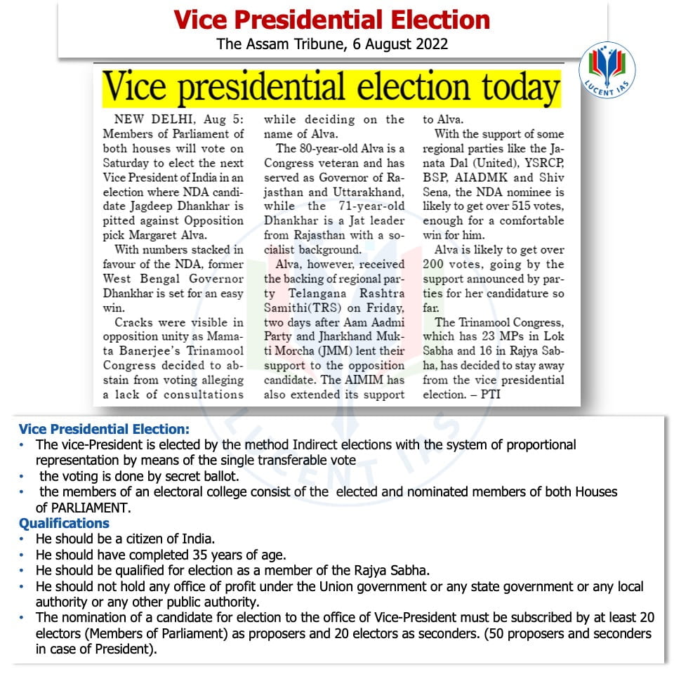 Download: Today's Assam Tribune Analysis & Current Affairs | Lucent IAS: Best APSC Coaching in Assam 5 The Assam Tribune Analysis_Lucent IAS_The Best APSC Coaching in Assam_6 August_2022