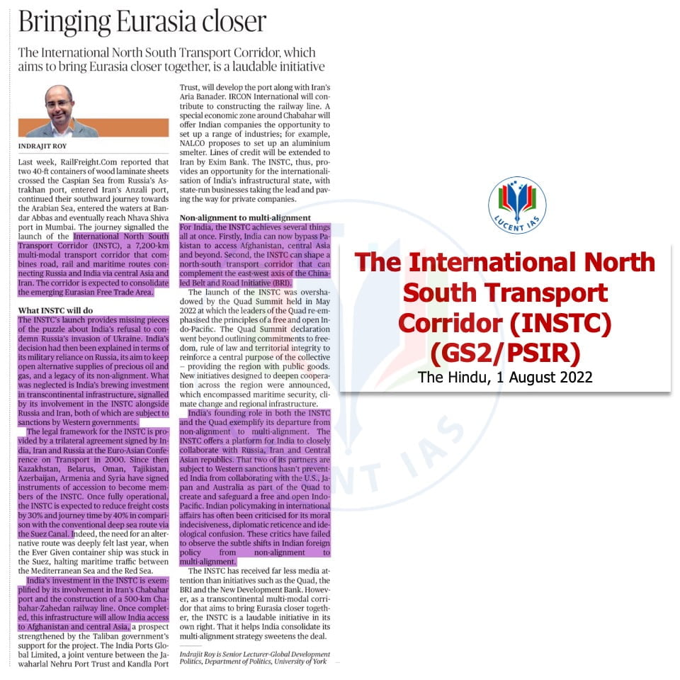 Download: Today's Assam Tribune Analysis & Current Affairs | Lucent IAS: Best APSC Coaching in Guwahati 5 The Hindu Analysis_Lucent IAS_The Best APSC Coaching in Guwahati_1 August_2022