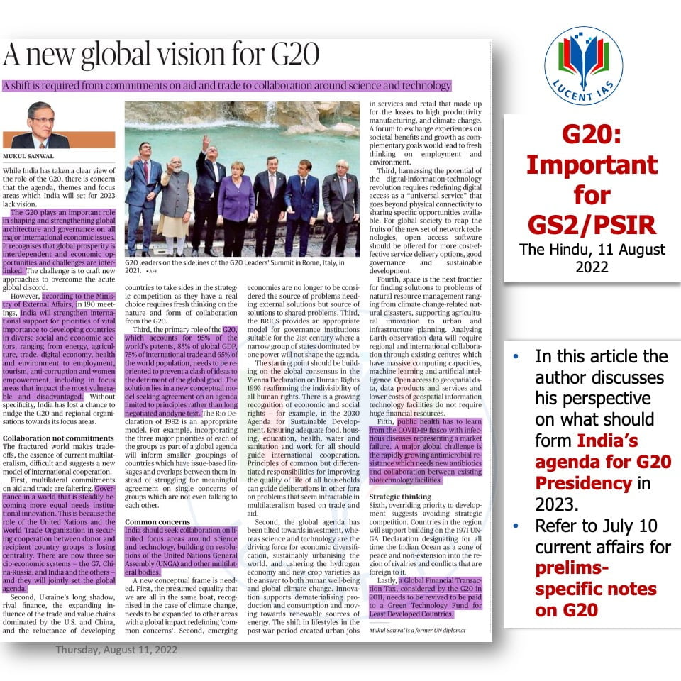 Download: Today's Assam Tribune Analysis & Current Affairs | Lucent IAS: Best APSC Coaching in Assam 6 The Hindu Analysis_Lucent IAS_The Best APSC Coaching in Assam_11 August_2022
