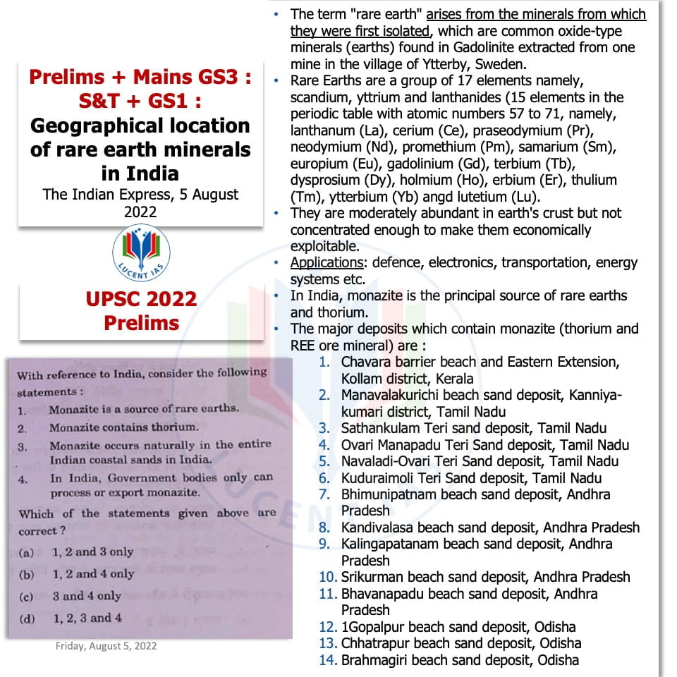 The Indian Express Analysis_Lucent IAS_TThe Best APSC Coaching in Guwahati_5 August_2022