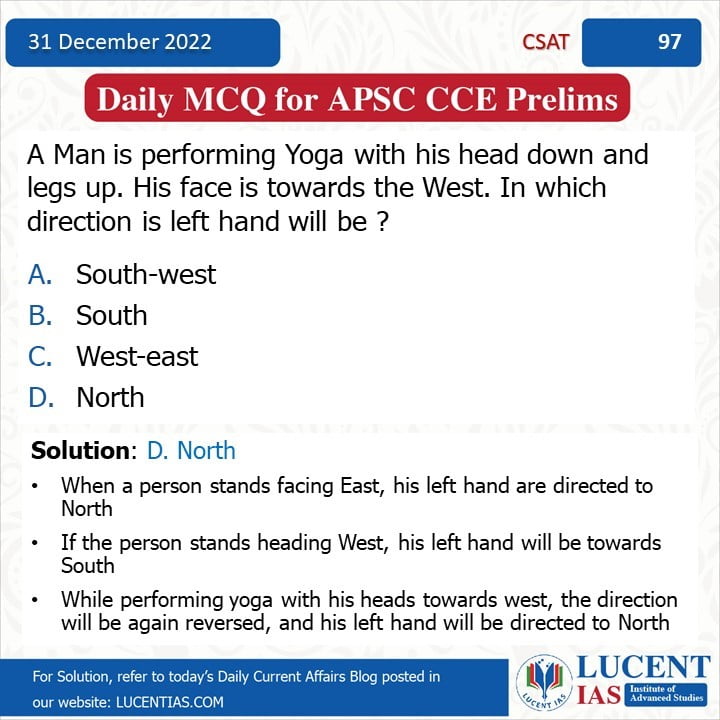 CSAT_for_APSC_UPSC_Prelims_Compiled by_Lucent_IAS:_No.1_Coaching_Institute_For_APSC_&_UPSC_In_Guwahati_Assam_31_December_2022