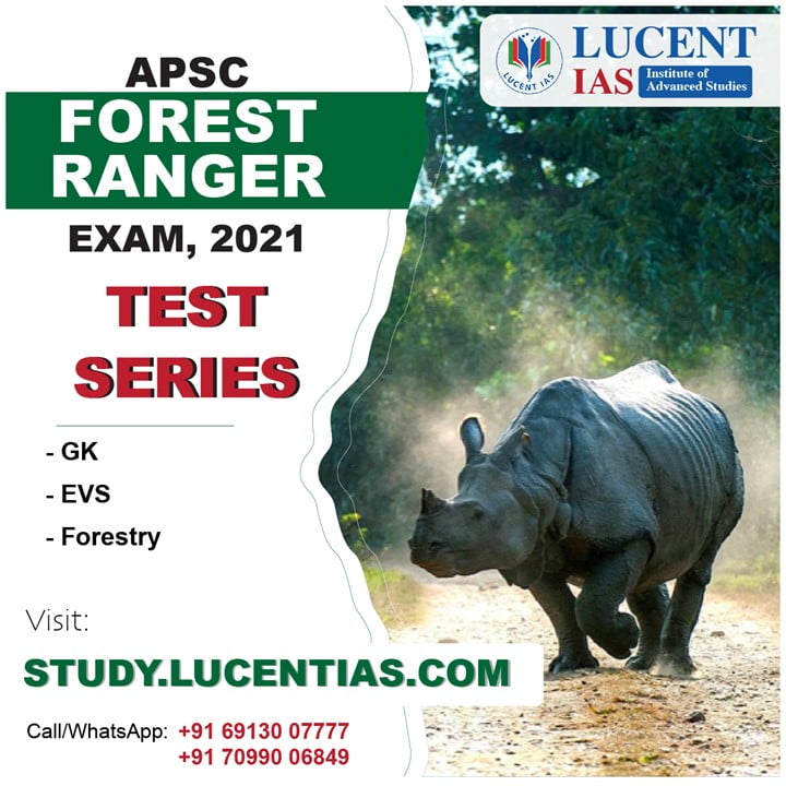 APSC_Forest_Ranger_Lucent_IAS:_Forest_Ranger_Test_Series_29_December_2022