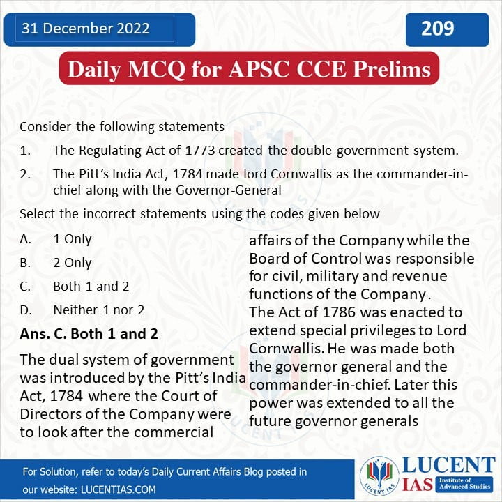 MCQ_for_APSC_UPSC_Prelims_Compiled_by_Lucent_IAS:_No.1_Coaching_Institute_For_APSC_&_UPSC_In_Guwahati_Assam_31_December_2022