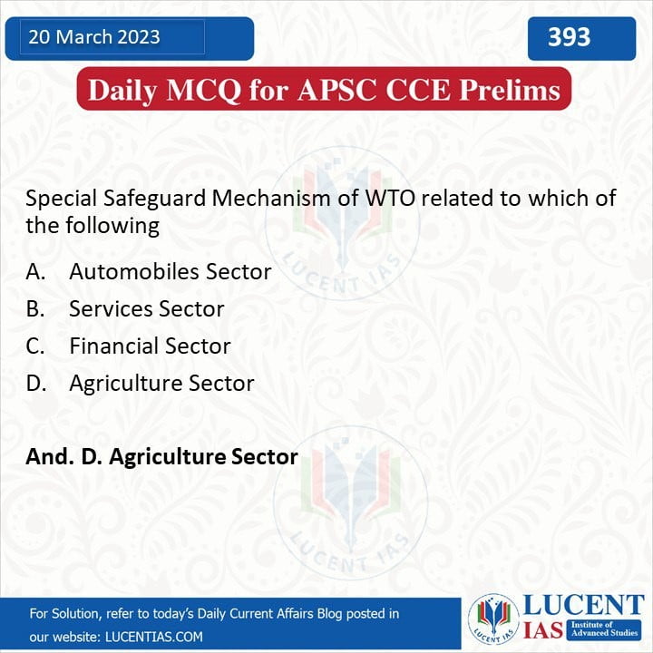 MCQ_for_APSC_UPSC_Prelims_Compiled_by_Lucent_IAS:_Leading_APSC_Coaching_Institute_In_Guwahati_20_March_2023