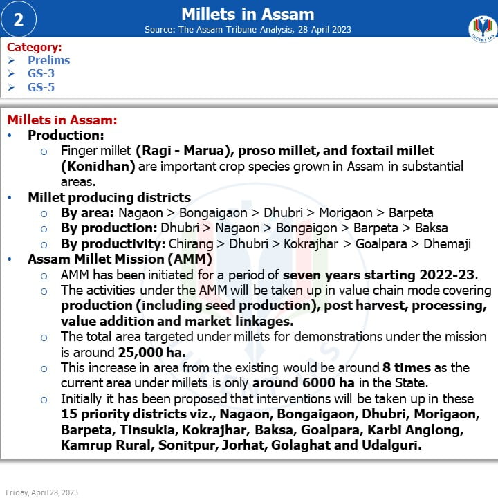 APSC_UPSC_Current_Affairs_Assam_Tribune_Analysis_Lucent_IAS:_No_1_Leading_APSC_Coaching_Institute_In_Guwahati_28_April_2023