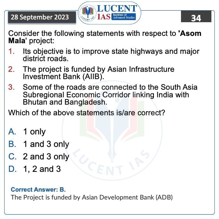 MCQ_for_APSC_UPSC_Prelims_Compiled_by_Lucent_IAS:_Best_IAS_IPS_ACS_APS_Coaching_Institute_In_Guwahati_29_September_2023