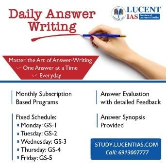 APSC Mains Answer Writing 1 daily answer writing course