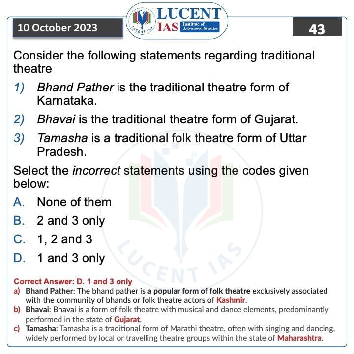MCQ_for_APSC_UPSC_Prelims_Compiled_by_Lucent_IAS:_A_Premier_Coaching_Institute_For_APSC_UPSC_In_Guwahati_10_October_2023